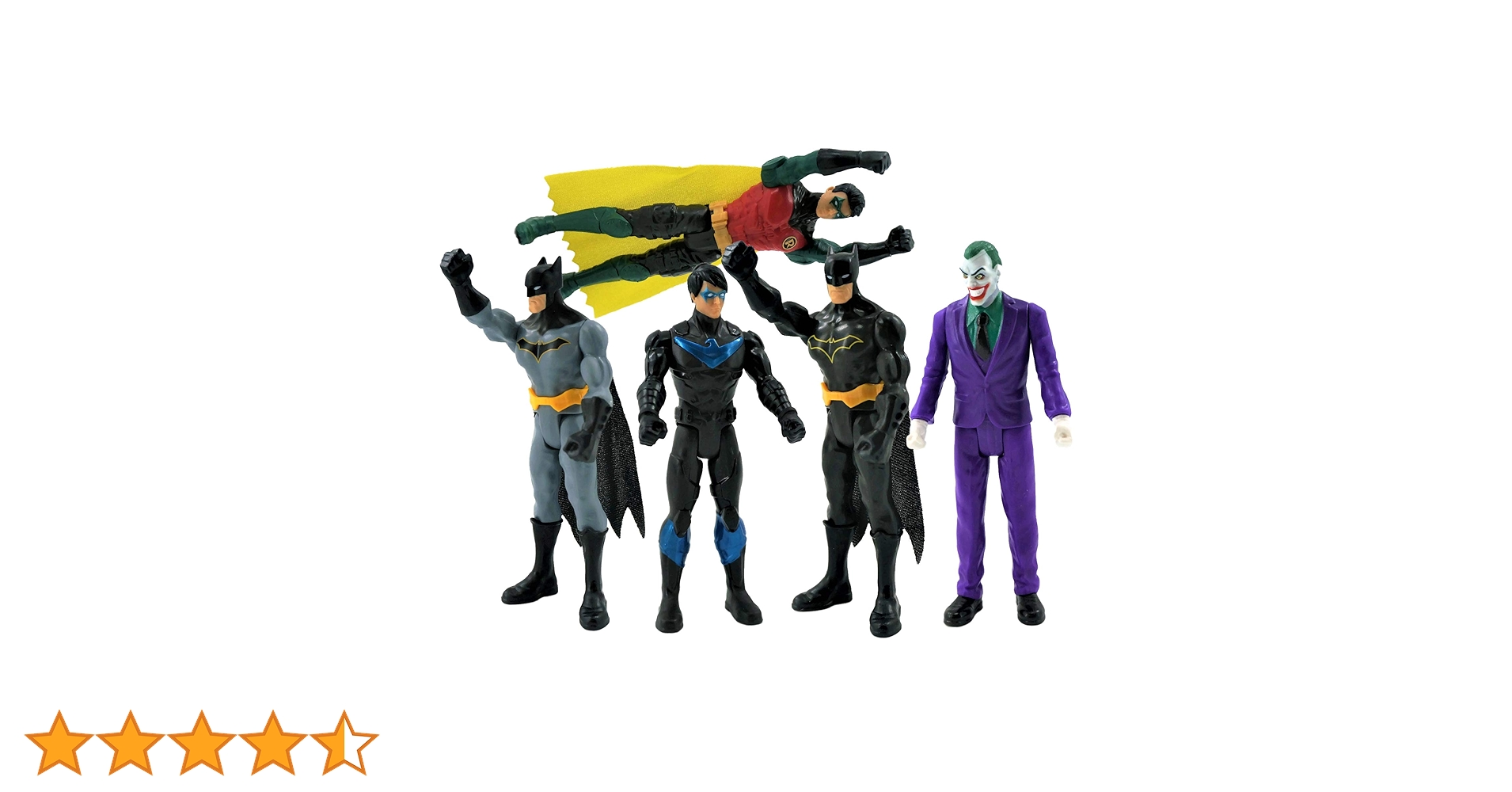 Amazon.co.jp: DC 6インチ アクションフィギュア | 5個パック